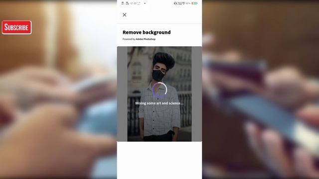 How to remove beground in mobile 'Adobe Photoshop Express'|| Beground remove 2022 || смотреть онлайн
