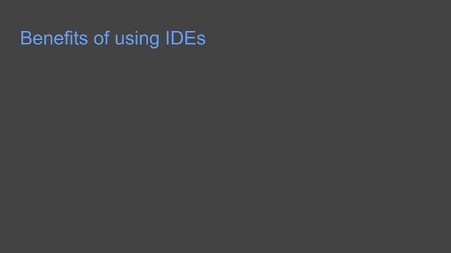 IDEs and Software Engineering смотреть онлайн