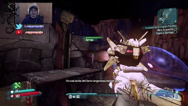 Borderlands The Pre-Sequel | Probando a Lady Hammerlock la Baronesa смотреть онлайн