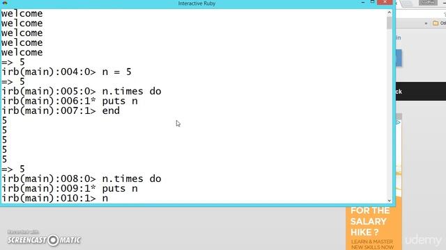 106 Learn python and ruby programming:- Times смотреть онлайн