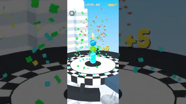 Stack Rider - Rolling ball track All Levels Gameplay Walkthrough Android iOS level 124-127(Part-736 смотреть онлайн