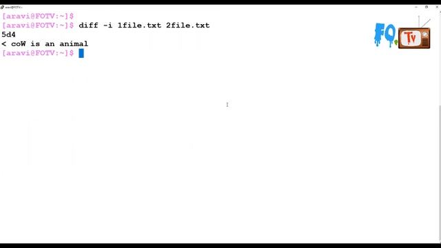 Linux Tutorial for Beginners | diff Command | Compare Multiple Files Content | FOTV смотреть онлайн