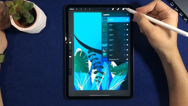 How To Draw A KOI FISH | How To Draw LEAVES | Procreate ipad pro смотреть онлайн