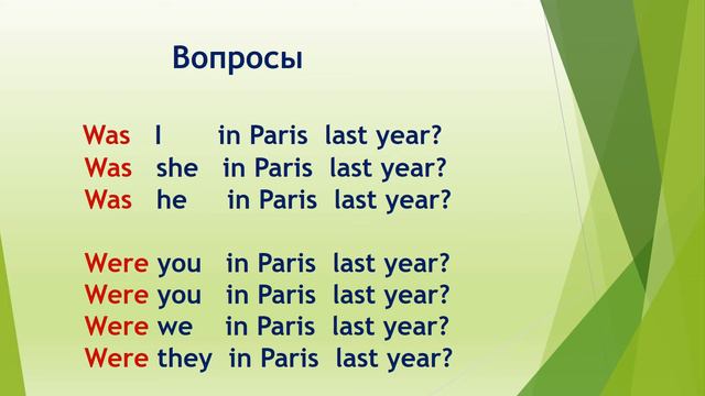 LESSON 21.Все формы глагола TO BE (БЫТЬ) WAS /WERE- WILL BE, правила / примеры смотреть онлайн