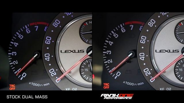 Lexus IS200 Lightened flywheel comparison смотреть онлайн