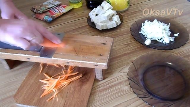 Гречневая каша с тофу и овощами. Готовим с Оксаной Валерьевной. смотреть онлайн