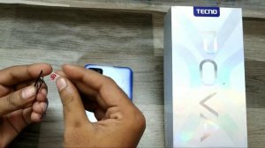 How to insert SIM card  and SD card in TECNO POVA mobile| microSD slot