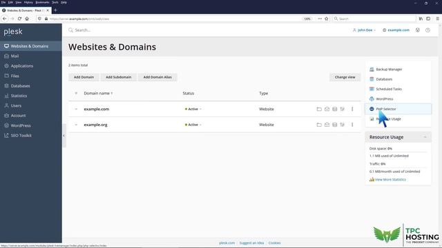 How to Enable the Mailparse Extension of PHP Using CloudLinux Selector in Plesk TPC Hosting смотреть онлайн