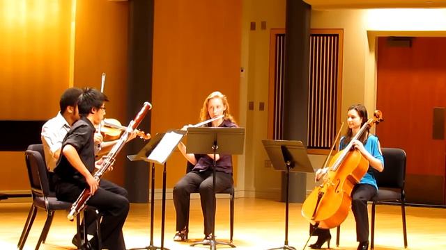 Pablo Salazar -- 'Quartet for Flute, Viola, Bassoon and Cello' смотреть онлайн