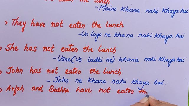 Present Perfect Tense | Basic English Grammar | English to Hindi Translation смотреть онлайн