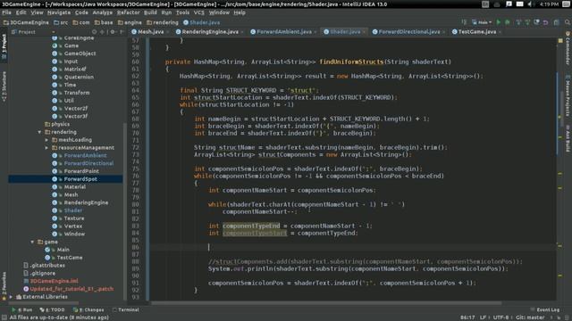 #56 3D Game Engine Tutorial: Uniform Struct Detection смотреть онлайн