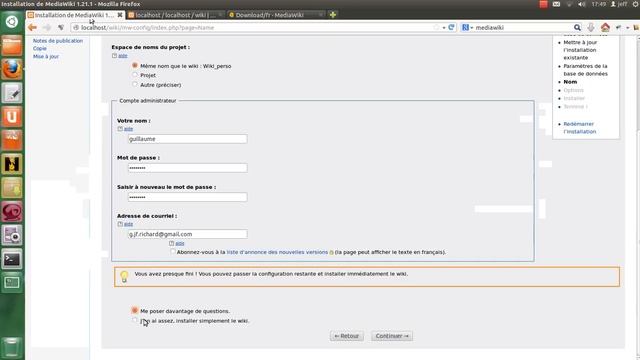 Présentation et installation de Mediawiki смотреть онлайн