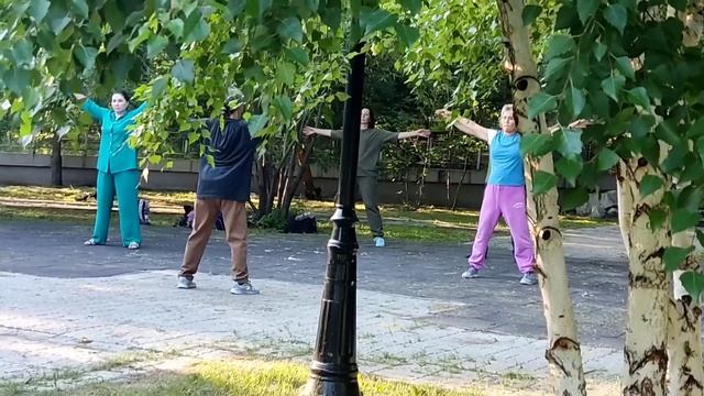 #уланудэ #цигун Занятия по цигун на воздухе смотреть онлайн