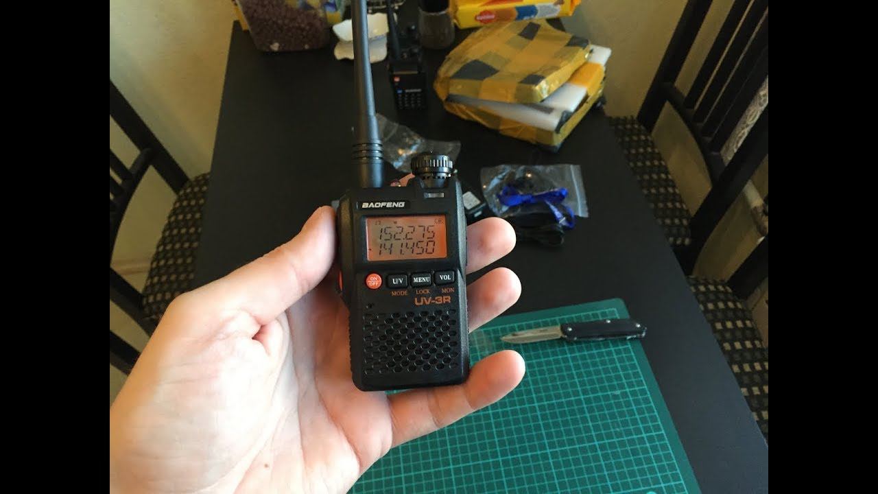 BAOFENG UV-3R - Распаковка и проверка работы