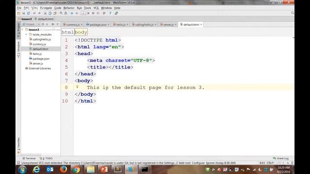 COMP2068 - Lesson 3 Part 3 смотреть онлайн