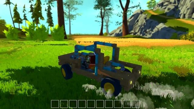Scrap Mechanic gameplay - my pickup car (Nvidia 840m) смотреть онлайн