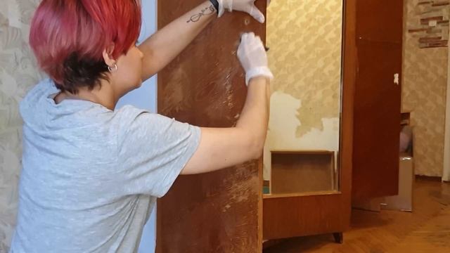 DIY Переделка старого советского шкафа смотреть онлайн