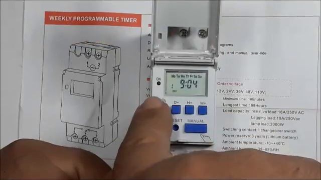 How to program Digital switch timer смотреть онлайн