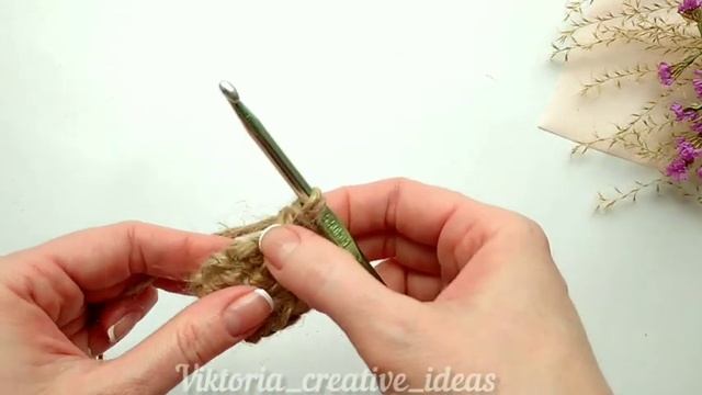 Универсальная СУМКА ИЗ ДЖУТА крючком - клатч, кросс-боди, поясная. смотреть онлайн