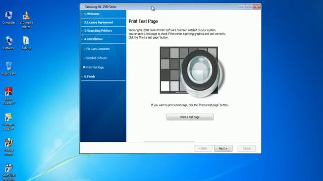 Samsung ML 2580N Install смотреть онлайн