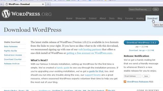 Installing Wordpress with a Fasthosts account. смотреть онлайн