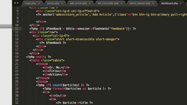 CodeIgniter Project Tutorial in Hindi/Urdu ( Provide Feedback to User ) смотреть онлайн