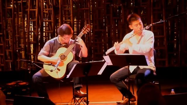 Libertango by Astor Piazzolla (flute & guitar) - Rit Xu & Kevin Loh смотреть онлайн