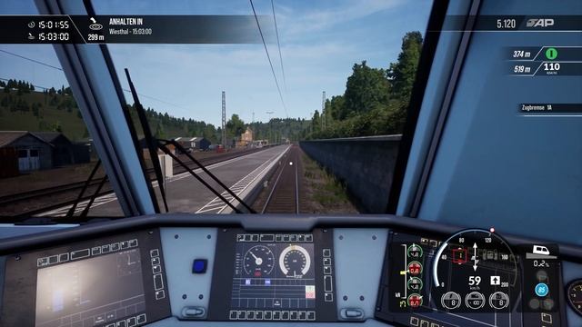 Regionalbahn auf der Main Spessart Bahn / Train Sim World 3 / Schnelles Spiel смотреть онлайн