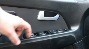 Блоки складывания зеркал и доводчик стекол на Kia Sportage3