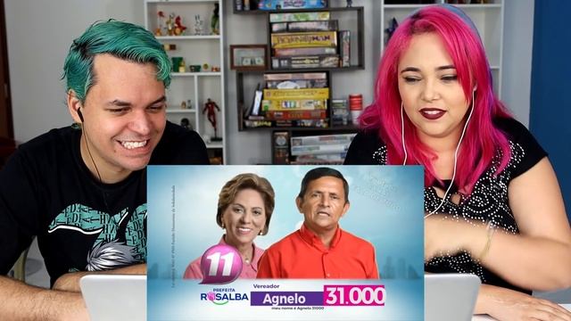REACT OS CANDIDATOS MAIS BIZARROS E ENGRAÇADOS DO BRASIL (Fala de Tudo) смотреть онлайн