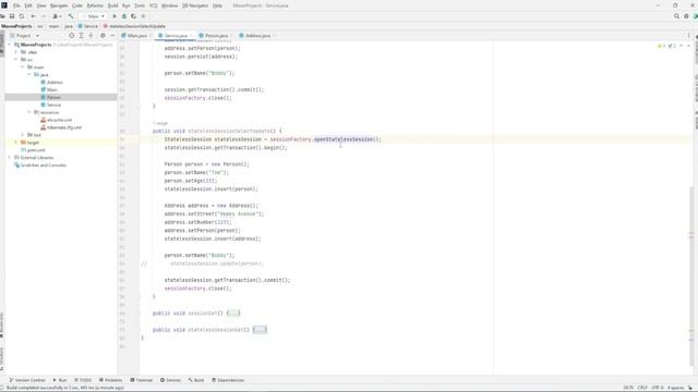 StatelessSession | Java | Hibernate | Postgresql смотреть онлайн