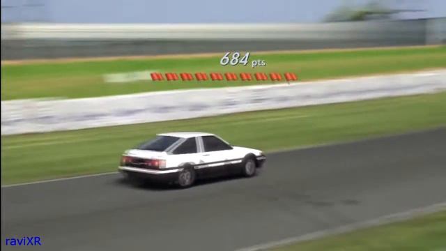 Gran Turismo 5: Toyota trueno drift смотреть онлайн