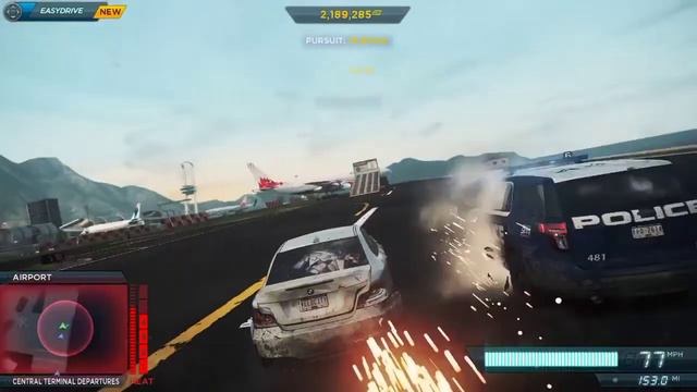 Losing police cars in NFS most wanted in a fun way☺️ смотреть онлайн