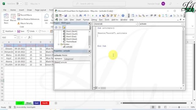 How to Activate/ Select Sheets Using VBA | VBA Tutorial in Hindi смотреть онлайн
