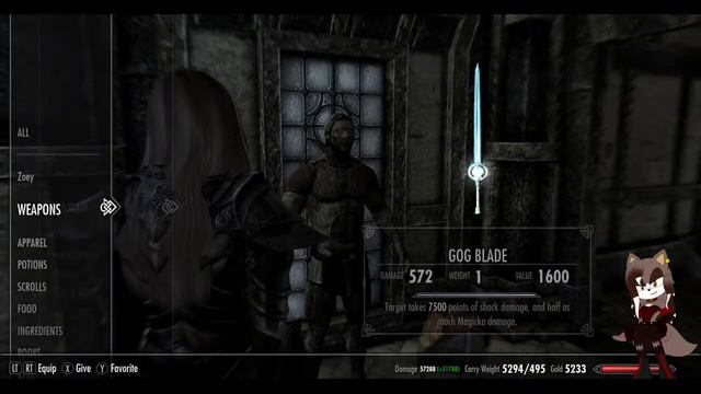 Skyrim Live Stream