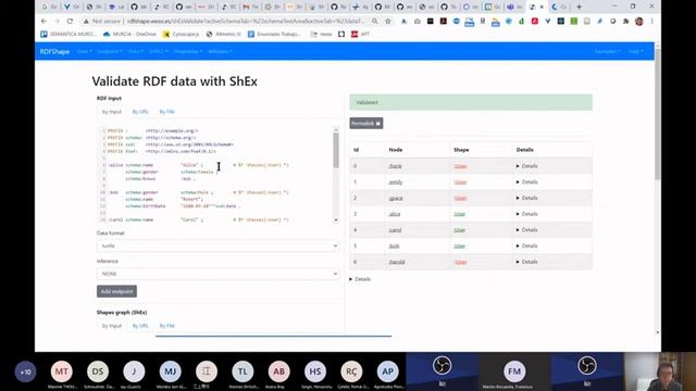 Shapes applications and tools Part 2: ShEx by example смотреть онлайн