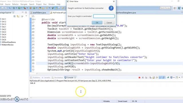 Chapter2 5 CSC200 JavaFXInputDialogAndAlertDialog Control Location смотреть онлайн
