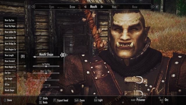 【Skyrim LE】Realistic Character Creation easily 【Orc Male】#Skyrim #skyrim LE #スカイリム смотреть онлайн