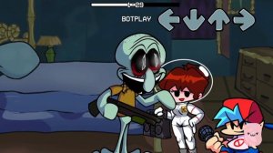 MISTFUL CRIMSON MORNING (SQUIDWARD CREEPYPASTA) [FNF Mod/Hard] - Friday Night Funkin