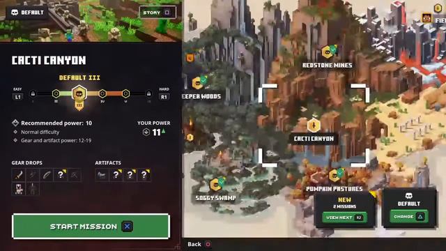 Minecraft dungeons:SAVE THE VILLAGERS!!!! смотреть онлайн
