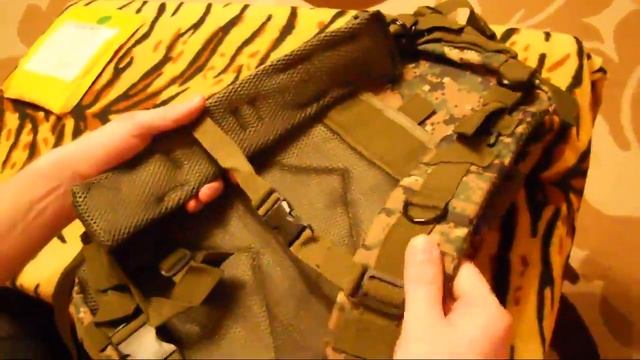 Камуфлированный рюкзак и батарейки с сайта Aliexpress. смотреть онлайн