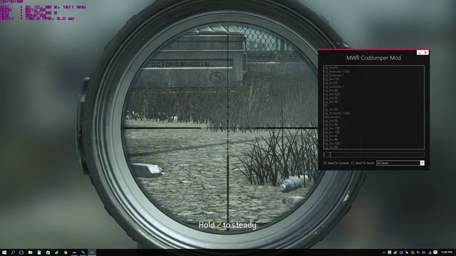MWR PC - Uncap FPS and Proper FOV scaling in action, using a console! смотреть онлайн