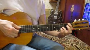 Дожди-М. Хлебникова (как играть на гитаре аккорды)