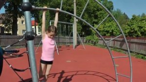 Утро 7-летней гимнастки.Первое видео Ярославы Спортивной.