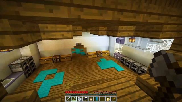 10 FRIENDS on ONE RAFT In Minecraft! смотреть онлайн