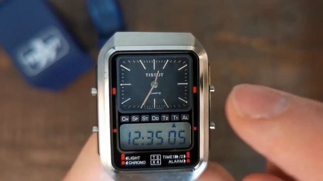 TiME for Quartz?! TISSOT F1 TS-X4 - Vintage Love for Analog-Digital Watches смотреть онлайн
