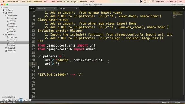 URL Endpoints urls py смотреть онлайн