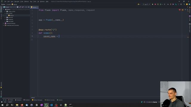 Create & Manage Cookies in Flask and Python смотреть онлайн