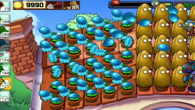 Plants vs Zombies Puzzle Last Stand ROOF Walkthrough strategy depends Gameplay смотреть онлайн