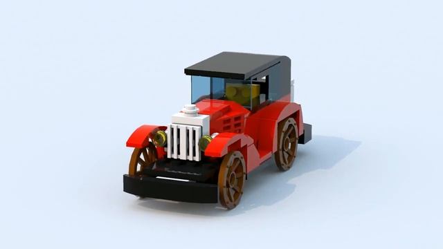 Роллс-ройс универсал 1930-х из Лего смотреть онлайн